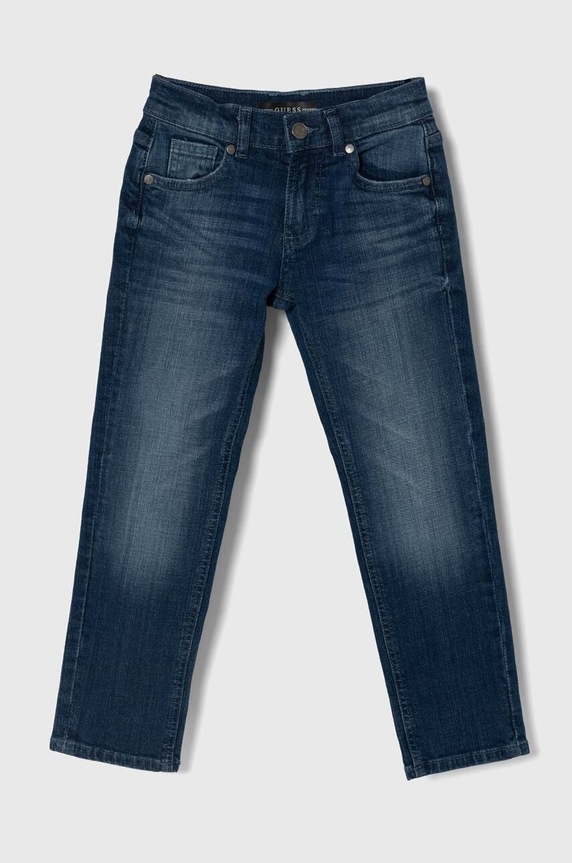 Dječje traperice Guess podesivo plava L3YA04.D52Z0.9BYH