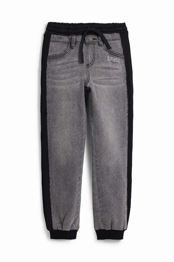 Desigual jeans copii Planet friendly negru 24WBDD01