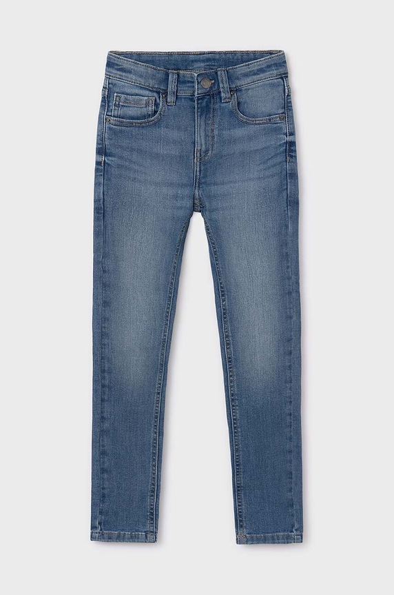 Детские джинсы Mayoral jeans slim fit basic 516.7C.Junior.9BYH голубой AW24
