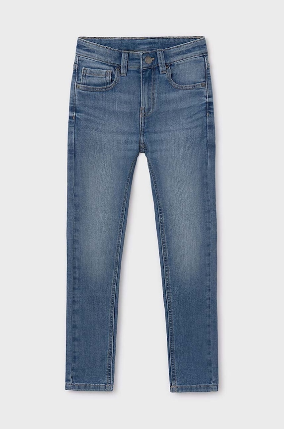 Детские джинсы Mayoral jeans slim fit basic 516.7C.Junior.9BYH голубой AW24