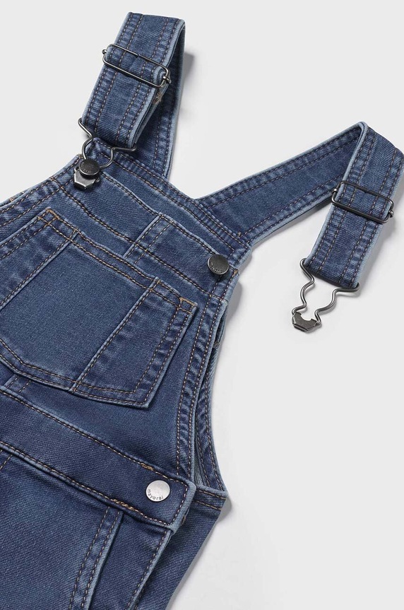 Mayoral ogrodniczki dziecięce Ogrodniczki soft denim 2637.3D.Baby.9BYH niebieski AW24