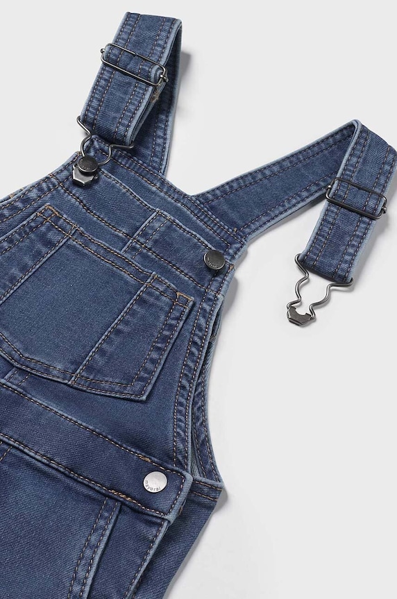 Mayoral ogrodniczki dziecięce Ogrodniczki soft denim 2637.3D.Baby.9BYH niebieski AW24