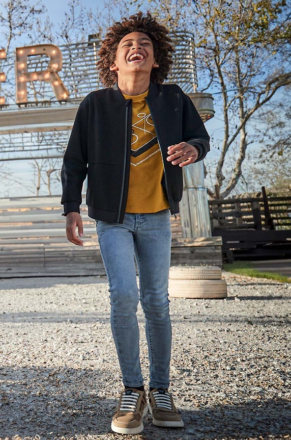 Παιδικά τζιν Mayoral jeans skinny fit τζιν παντελόνι μπλε 7542.7E.Junior.9BYH