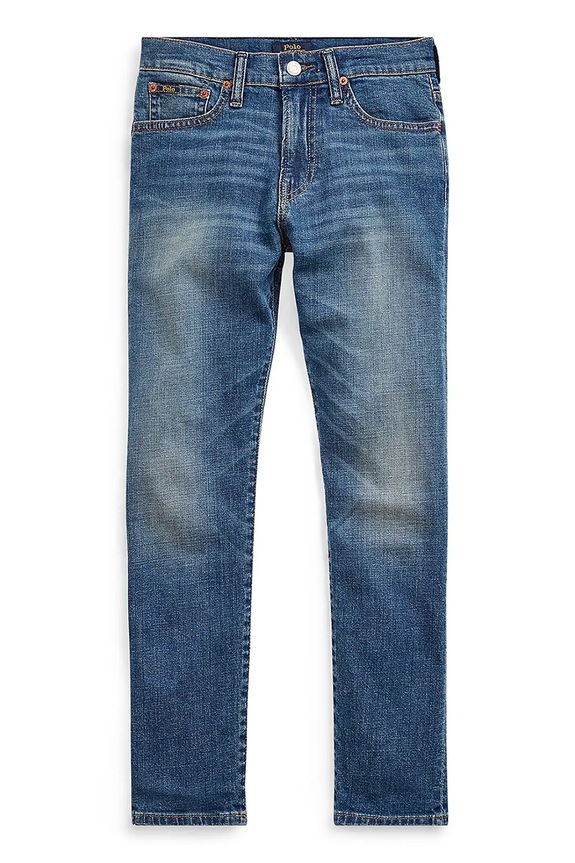 Polo Ralph Lauren jeansy dziecięce 323759991001 niebieski AW24