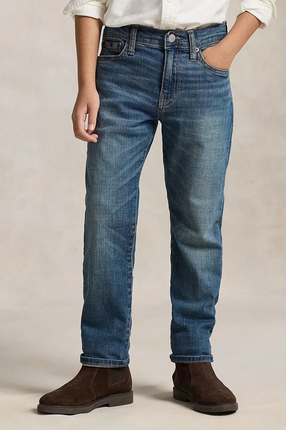 Polo Ralph Lauren jeansy dziecięce 323759991001 niebieski