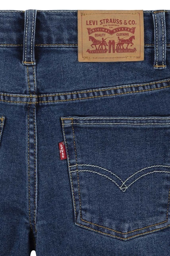 Chłopiec Levi's jeansy dziecięce 511 SLIM NON PERFORMANCE 8EK278 niebieski
