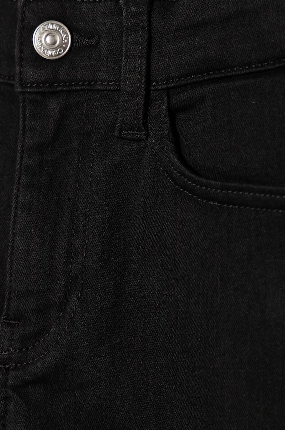 Chlapec Detské rifle Calvin Klein Jeans IB0IB02187.9BYH čierna
