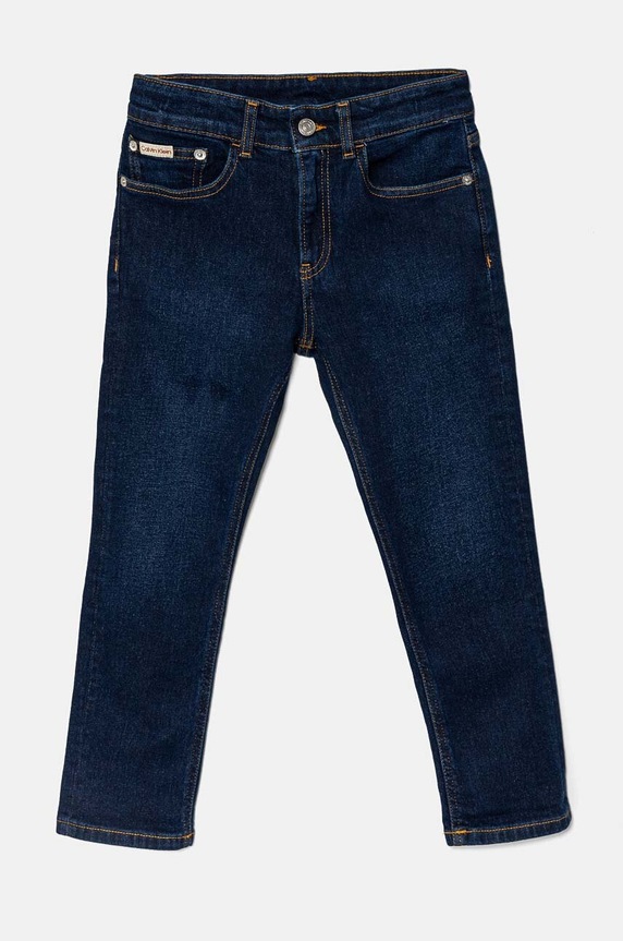 Detské rifle Calvin Klein Jeans rifle modrá IB0IB02188.9BYH