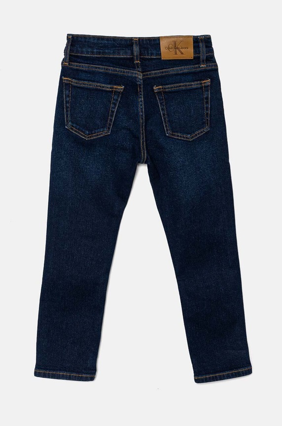 Detské rifle Calvin Klein Jeans IB0IB02188.9BYH modrá AW24
