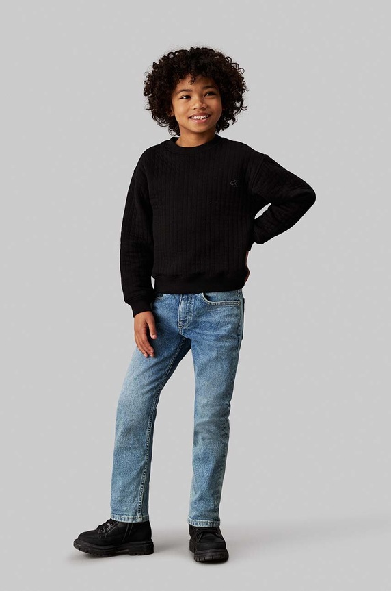 Τζιν παιδικό Calvin Klein Jeans Planet friendly μπλε IB0IB02191.9BYH