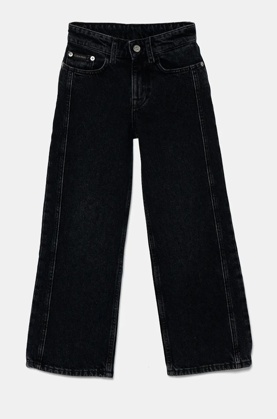Calvin Klein Jeans jeansy IB0IB02275.9BYH czarny AW24