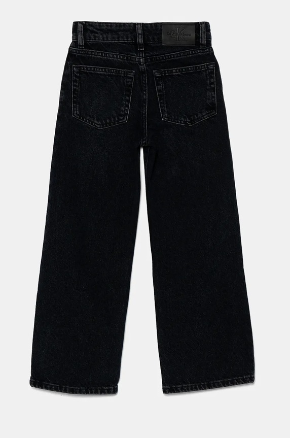 Chłopiec Calvin Klein Jeans jeansy IB0IB02275.9BYH czarny