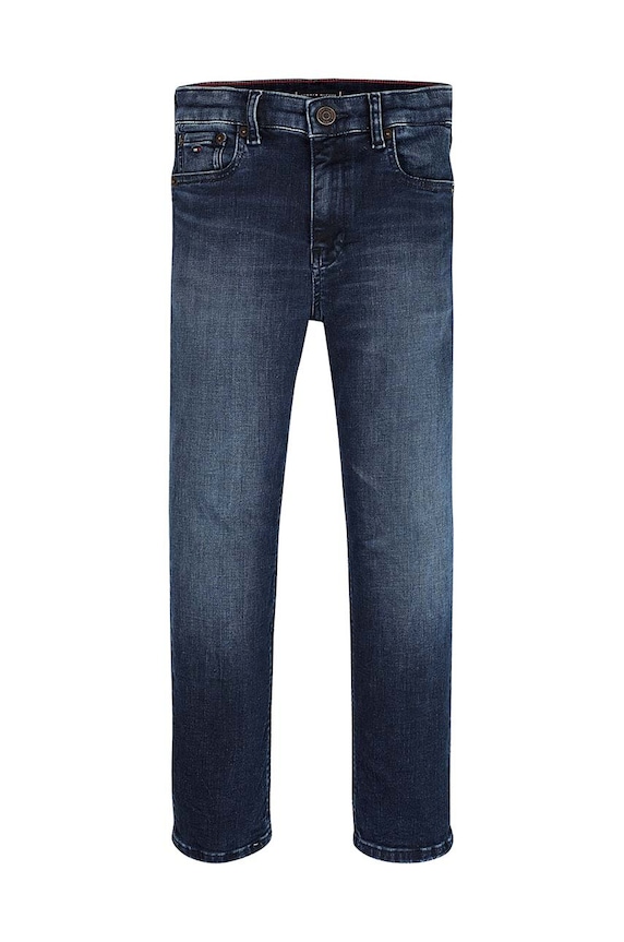 Dječje traperice Tommy Hilfiger SKATER KB0KB09180.9BYH.128.176 mornarsko plava AW24