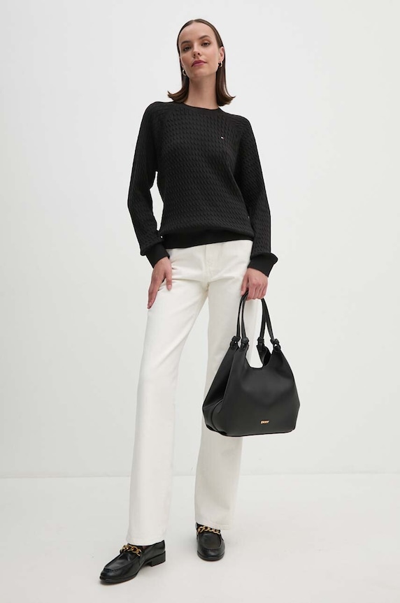 Džíny Tommy Hilfiger WW0WW42194 béžová AW24