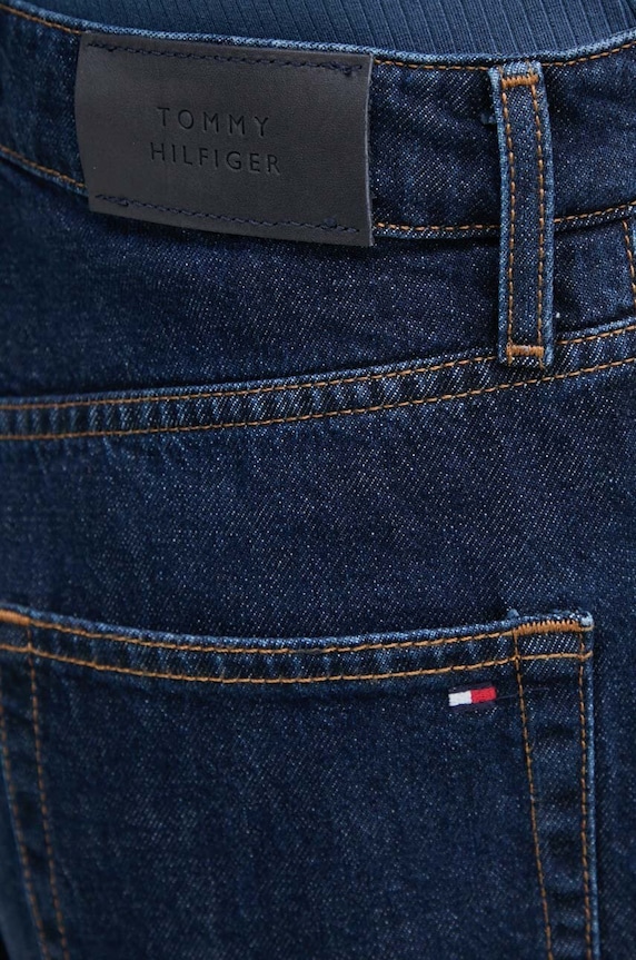 Džíny Tommy Hilfiger námořnická modř WW0WW42199