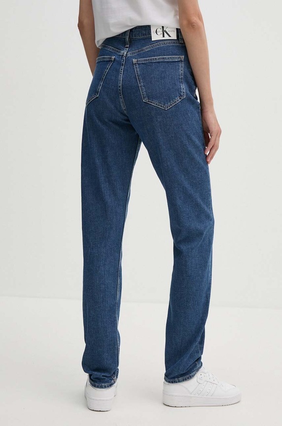 Odzież Calvin Klein Jeans jeansy J20J223663 niebieski
