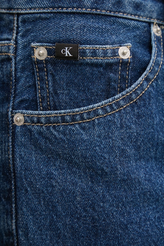 Džíny Calvin Klein Jeans námořnická modř J20J223891