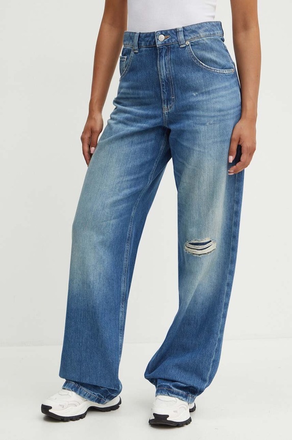 BOSS Orange jeansy niebieski 50518229