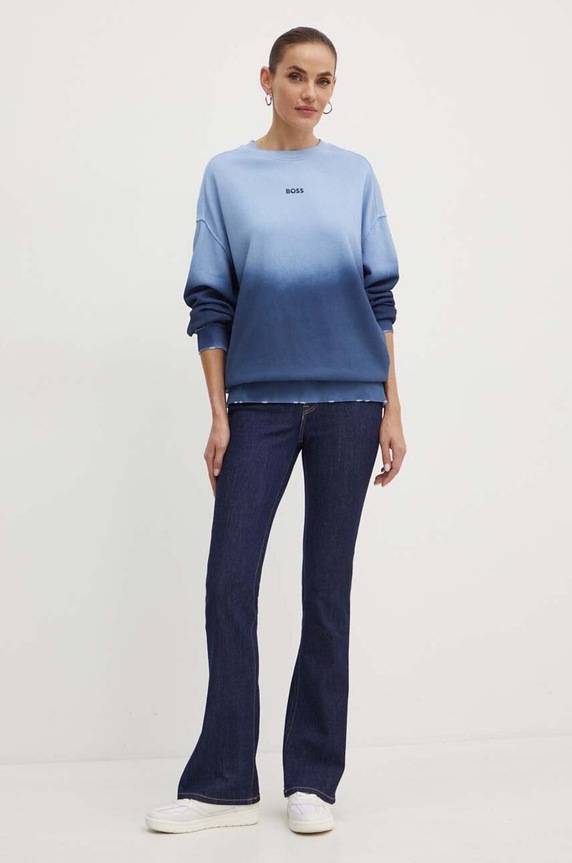 BOSS jeansy Rosa 50518956 granatowy AW24