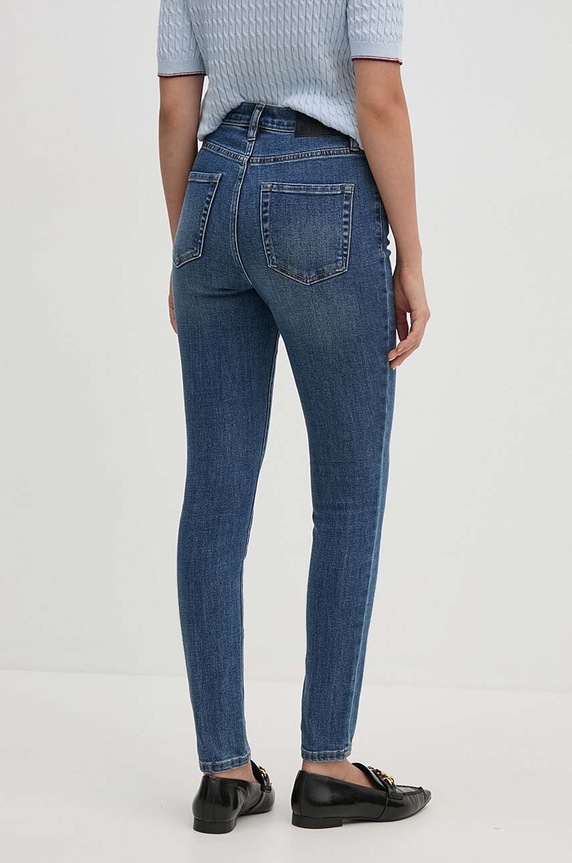 Oblečenie DKNY rifle skinny dámske DJ4B4002 modrá