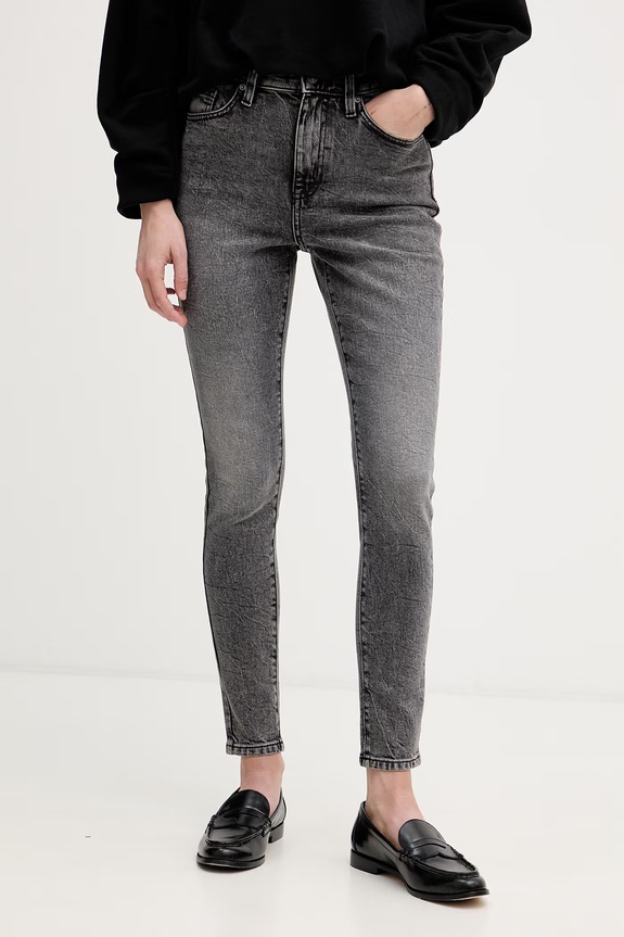 DKNY skinny traperice ženske siva DJ4B4002