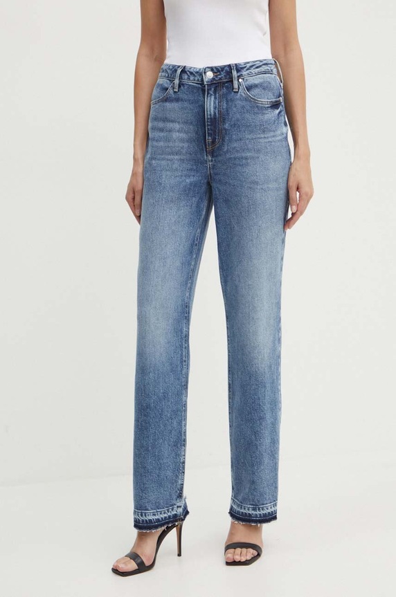 Guess jeansy Hollywood Planet friendly niebieski W4YA73.D4WBF