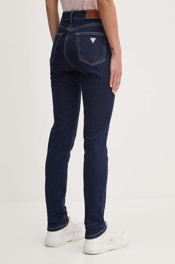 Odzież Guess Jeans jeansy W4YA92.D5CB1 granatowy