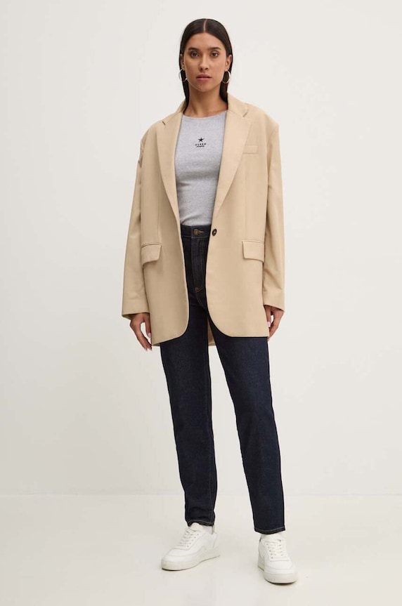 Rifle Guess Jeans W4YA0D.D5CC1 tmavomodrá AW24