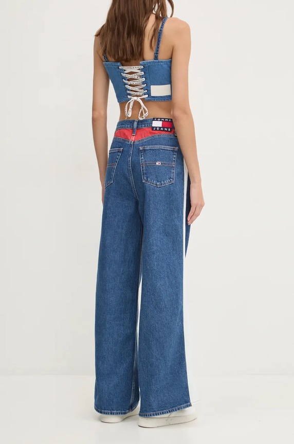Odjeća Traperice Tommy Jeans DW0DW18167 plava