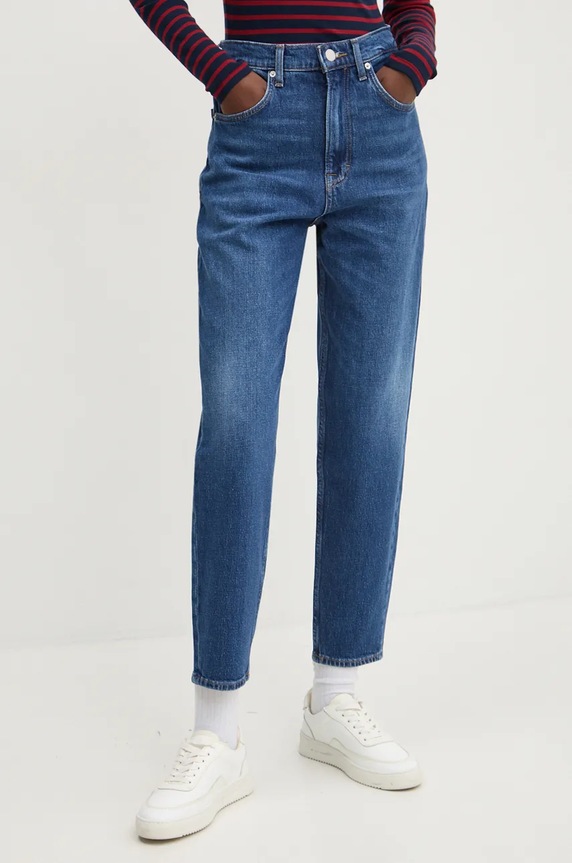 Tommy Jeans jeansy Planet friendly granatowy DW0DW19244