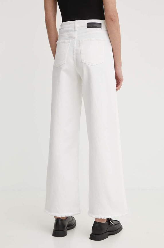 Ρούχα Τζιν παντελόνι Won Hundred 1837.15067 λευκό