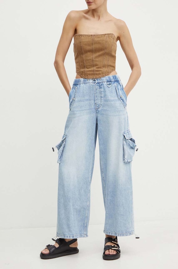 Džíny Miss Sixty 6L2JJ1510000 JJ1510 DENIM JEANS modrá 6L2JJ1510000
