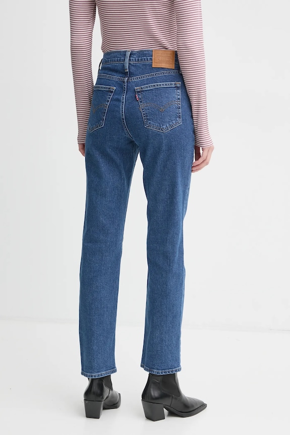 Ρούχα Τζιν παντελόνι Levi's 724 HIGH RISE STRAIGHT 18883 μπλε