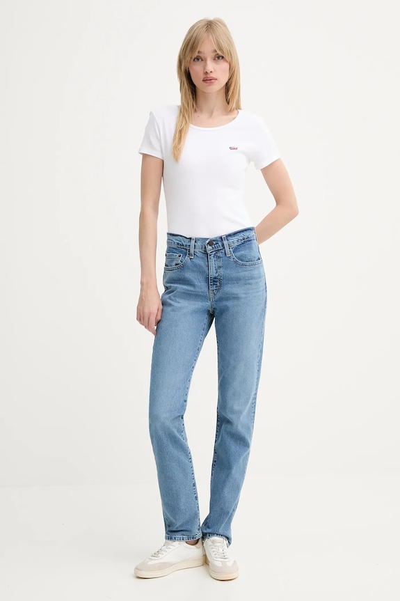 Traperice Levi's 724 HIGH RISE STRAIGHT 724 HIGH RISE STRAIGHT 18883 plava AA00