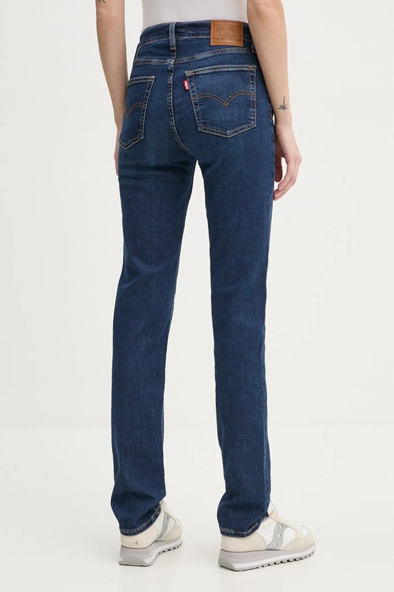 Ρούχα Τζιν παντελόνι Levi's 724 HIGH RISE STRAIGHT 18883 μπλε