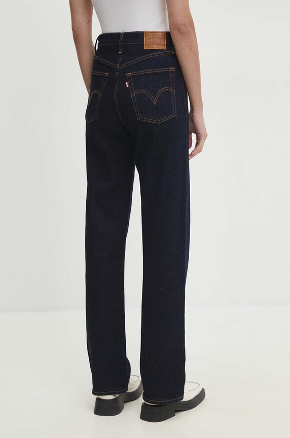 Odjeća Traperice Levi's RIBCAGE FULL LENGTH RIBCAGE FULL LENGTH 79078 mornarsko plava