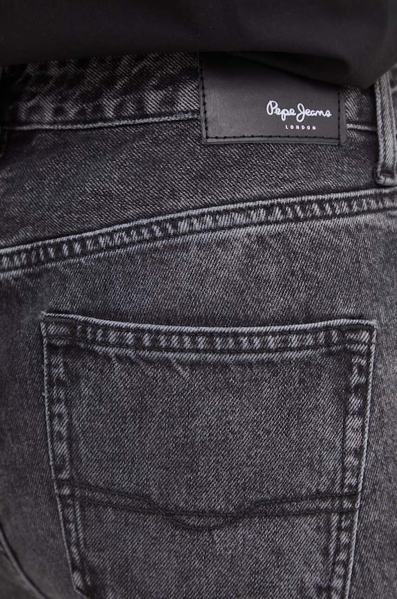 Džíny Pepe Jeans TAPERED JEANS HW černá PL204591XH7