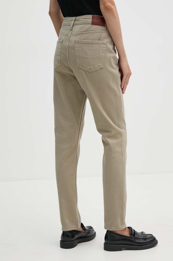 Ruházat Pepe Jeans farmer TAPERED JEANS HW PL204591YH3 zöld