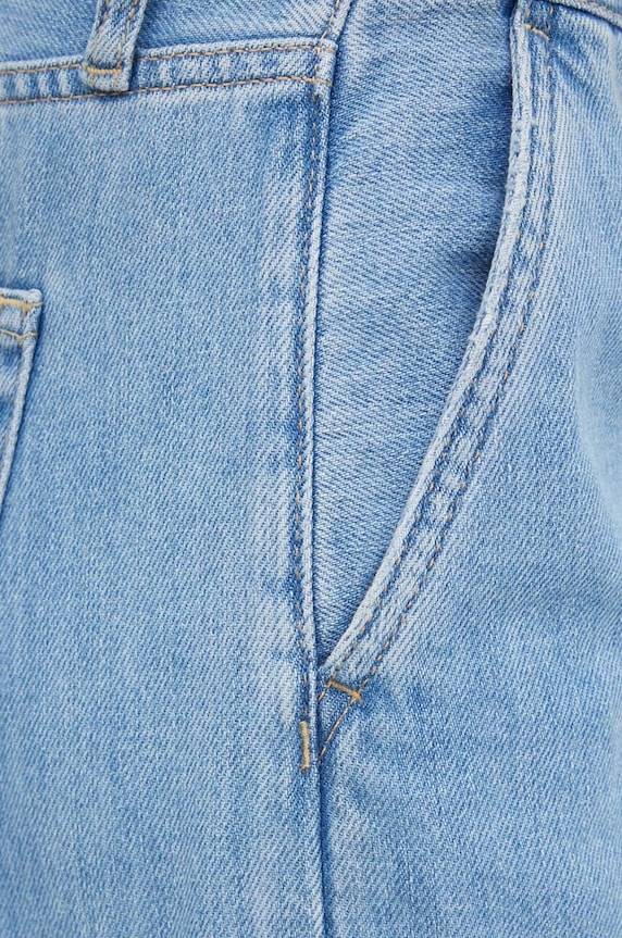 Τζιν παντελόνι Pepe Jeans LOOSE ST JEANS HW WORKER μπλε PL204715