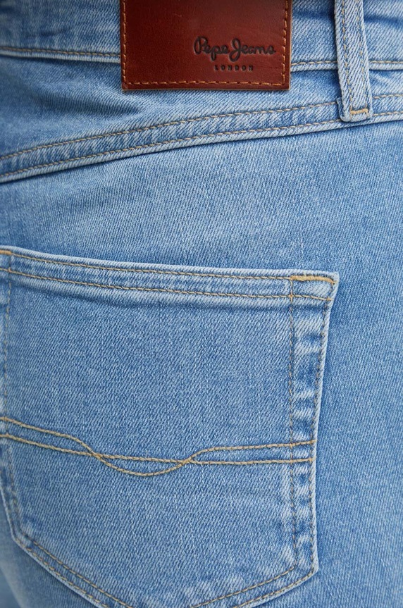 Rifle Pepe Jeans FLARE HW modrá PL204734MQ4