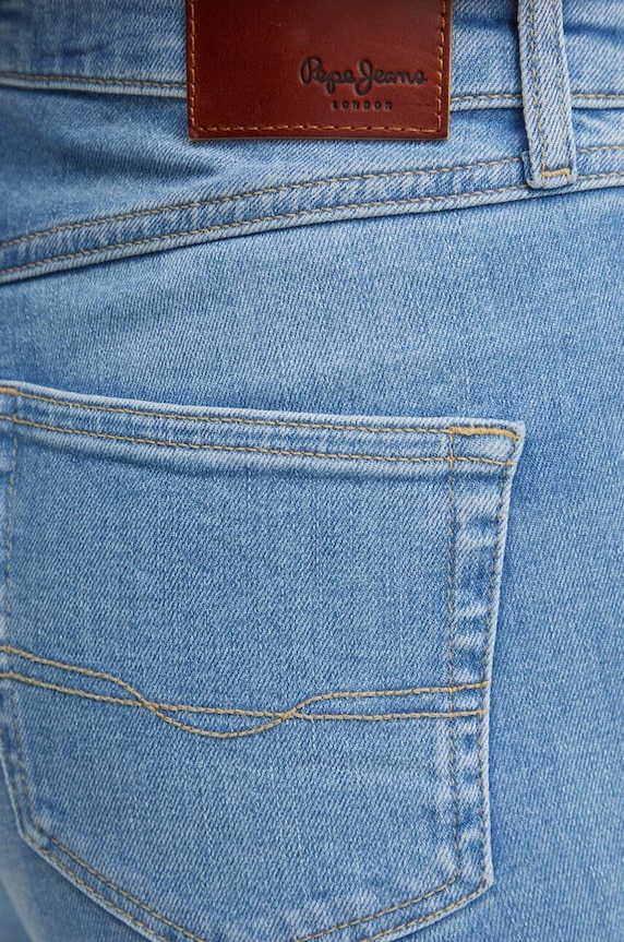 Rifle Pepe Jeans FLARE HW modrá PL204734MQ4