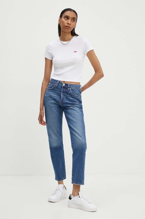 Levi's jeansi 501® CROP 36200.0335 albastru AA00