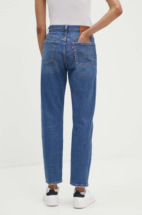 Îmbrăcăminte Levi's jeansi 501® CROP 36200.0335 albastru
