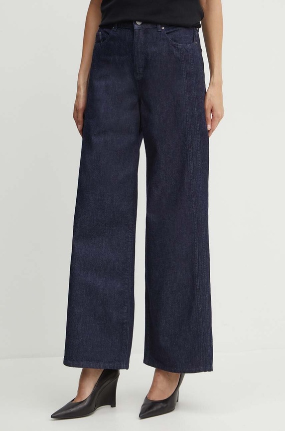 Karl Lagerfeld jeansy granatowy 245W1102