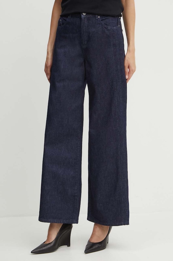 Karl Lagerfeld jeansy granatowy 245W1102