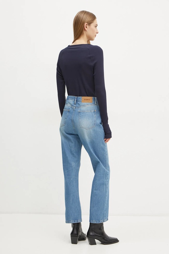 Odzież The Kooples jeansy FJEA29000J niebieski