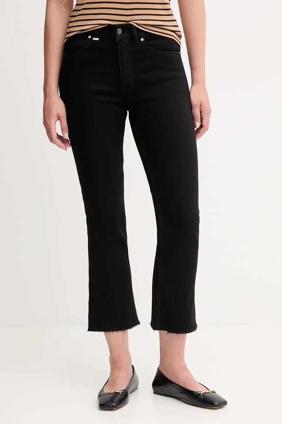 United Colors of Benetton Flare da donna Planet friendly nero 4OTADE010