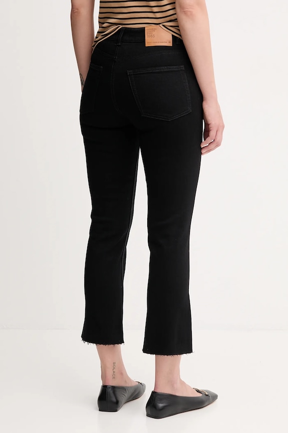 Abbigliamento United Colors of Benetton Flare da donna 4OTADE010 nero