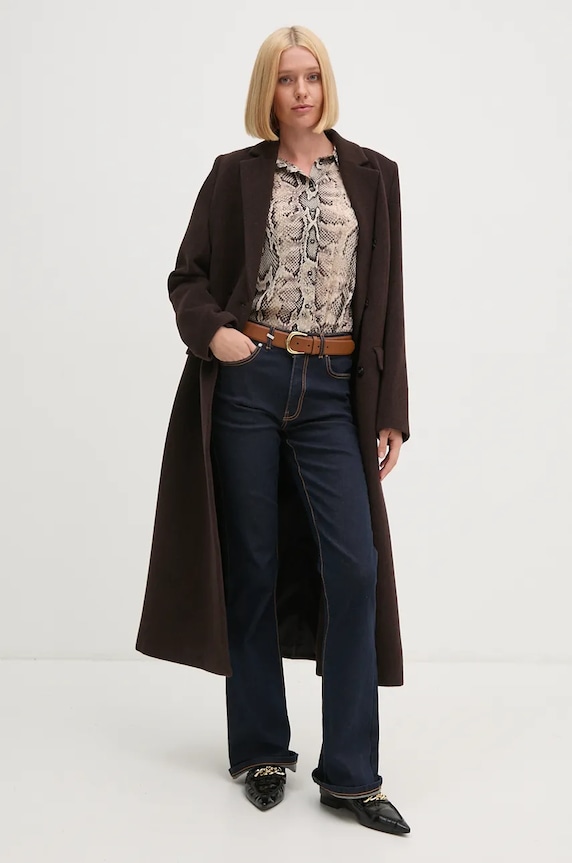 United Colors of Benetton jeansi 4OTADE00F bleumarin AW25