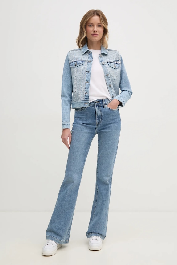 Τζιν παντελόνι Dkny DJ4M4005 μπλε SS26
